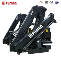 Grue mobile hydraulique de 5 tonnes, grue à flèche articulée, grue à bras repliable, vente chaude en Chine