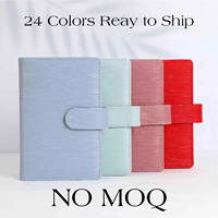Dompet Binder Kulit Saffiano Epi Embos 19 Warna Terlaris Ukuran A6 untuk Mengatur Uang dengan Fly Leaf Tersedia
