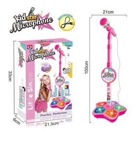 Jouets d'instruments <span class=keywords><strong>de</strong></span> <span class=keywords><strong>musique</strong></span> Jouet éducatif d'entraînement cérébral Cadeau d'anniversaire pour fille Microphone musical avec chanson populaire - Product Image 4