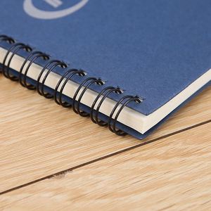 Carnet personnalisé avec logo, couverture rigide A6, reliure thermique, imitation cuir, grand format B6, pour notes de réunion, bloc-notes à feuilles mobiles, pour affaires - Product Image 3
