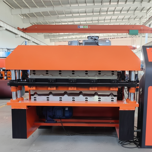 Bonne vente Machines à panneaux galvanisés ondulés IBR en aluzinc pour toit Rouleau de feuille de toiture à joint debout formant la machine Fabricant - Product Image 1