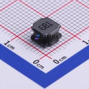 Inducteur de puissance YNR6045-681M SMD, 6x6mm (Inductance : 680uH) (Précision : 20%) Courant nominal : 330mA - Product Image 1