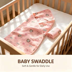 Muselina <span class=keywords><strong>de</strong></span> algodón altamente absorbente y <span class=keywords><strong>de</strong></span> secado rápido para toallas <span class=keywords><strong>de</strong></span> baño para bebés, batas con capucha y prendas infantiles. - Product Image 5