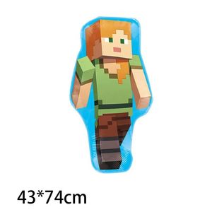 Ballon en aluminium Minicraft Jeu Mon Monde Creeper Pixel <span class=keywords><strong>Roblox</strong></span> Décoration de fête d'anniversaire pour enfants Dessin animé - Product Image 6