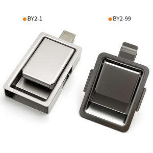 BY2-1 304 thép không gỉ <span class=keywords><strong>B</strong></span>ảng điều khiển tủ khóa kỹ thuật xe hộp cửa xe hộp công cụ vuông tác động gần xử lý <span class=keywords><strong>b</strong></span>ảng điều khiển khóa - Product Image 2