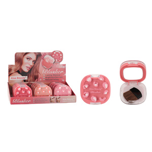 Rubor <span class=keywords><strong>Kiss</strong></span> <span class=keywords><strong>Beauty</strong></span>, Color Natural Brillante, Rubor para Mejillas, Maquillaje Facial, Producto de Belleza, Cosmético, Logotipo Personalizado, Marca Privada - Product Image 4