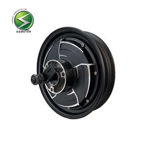 Бесщеточный двигатель QSMOTOR 10 дюймов V4 6000W PRO с двойным датчиком Холла 50H, улучшенный, с дисковым тормозом, водонепроницаемый, для электровелосипедов - Product Image 2