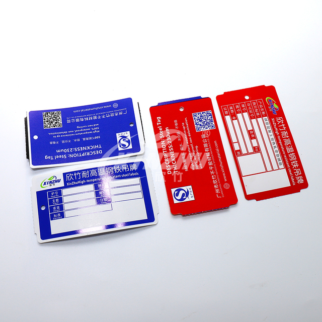 High Temperature Polyester PET Hanging Tags Label A4 Sheet Laser Thermal Transfer Printable Heat Resistant Tear Resistant Steel