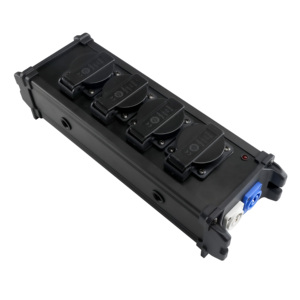 20A giữ cầu chì 4 kênh 290*73*80 mét đầu ra 4 ổ cắm + màu xanh p-con powercon Ổ cắm điện Màn hình <span class=keywords><strong>LED</strong></span> kỹ thuật số biển và hiển thị - Product Image 1