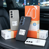 Smartphones Spaok40 Pro 5G de style populaire, corps fin et élégant, largement utilisés pour le divertissement quotidien