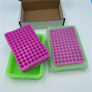 Laboratuvar <span class=keywords><strong>PCR</strong></span> Isofreeze renkli gösterir cryo raf tutar 96-well <span class=keywords><strong>PCR</strong></span> plakası ve şerit tüpleri - Product Image 6