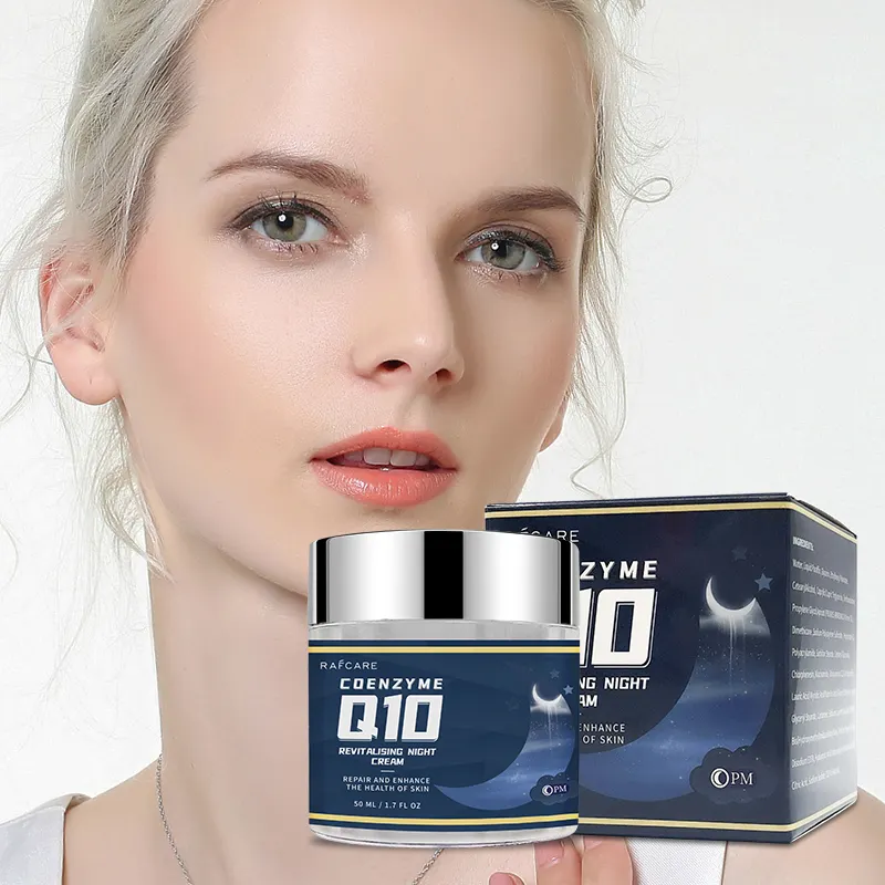 Tốt nhất Kem ban đêm cho khuôn mặt PARABEN-Miễn phí Kem dưỡng ẩm trẻ hóa và axit hyaluronic Coenzyme Q10 mặt sáng Kem