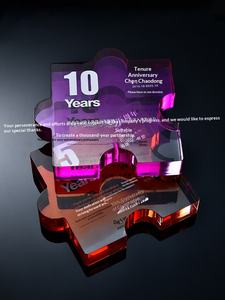 Trofeo <span class=keywords><strong>de</strong></span> Rompecabezas Acrílico Creativo Personalizable, Premios para Aniversarios Corporativos y Reuniones Anuales con Impresión UV y Servicio <span class=keywords><strong>de</strong></span> Diseño Gratuito - Product Image 3