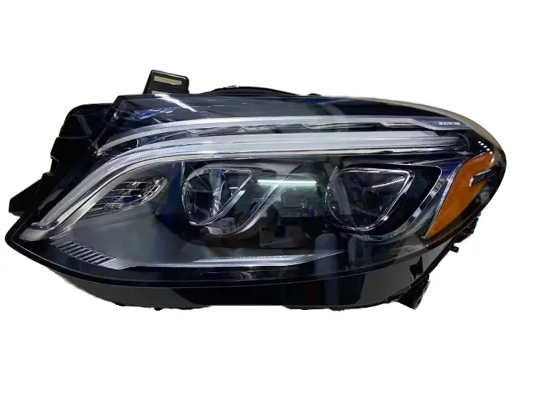 Orijinal araba LED farlar için Mercedes Benz Gle166 W166 LED ışık araba için far takımı