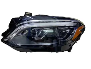 مصابيح إضاءة أمامية LED أصلية للسيارة لسيارة مرسيدس بنز Gle166 W166 مصباح LED لجميع مصابيح إضاءة السيارة