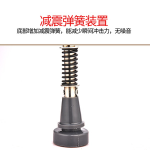 Muletas de Aleación de Aluminio Hengfukang, Altura Ajustable, Absorción de Impactos, para Caminar, Soporte y Movilidad - Product Image 2