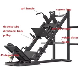 Phòng tập thể dục thiết bị tập thể dục sức mạnh đào tạo 45 độ chân Báo Chí máy chân Báo Chí huấn luyện viên Huck Squat chân Báo Chí máy - Product Image 2