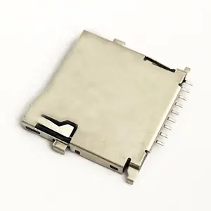 Low Price Good Quality T-Flash Card Connector Push 8pin +CD pin+DIP Legs