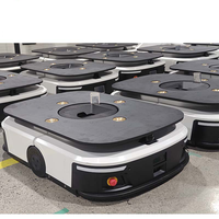 Robot mobile automatique 600 kg AGV Navigation laser WINGSOFTEC RMR-FR3620L Batterie 48V 27Ah >8h d'autonomie pour le commerce électronique