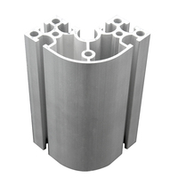 8080 Fabrication de profilés d'extrusion d'aluminium 6063 personnalisés Profil extrudé en usine