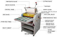 Machine à plastifier de découpe automatique de papier numérique MSSM520C taille A3