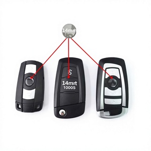 Emblema de Repuesto para Llave de Coche con Letras Cromadas de 11 mm y 14 mm, Logotipo para E46 E32 F10/11/22/30, Adhesivo de Lujo para Llave de Coche - Product Image 4
