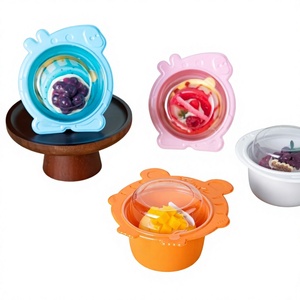 Regalo per la Festa dei Bambini: Torta Millefoglie alla Mousse di Frutta a Tema Peppa Pig, Pasticceria in Stile Occidentale, Dessert in Scatola Trasparente - Product Image 1