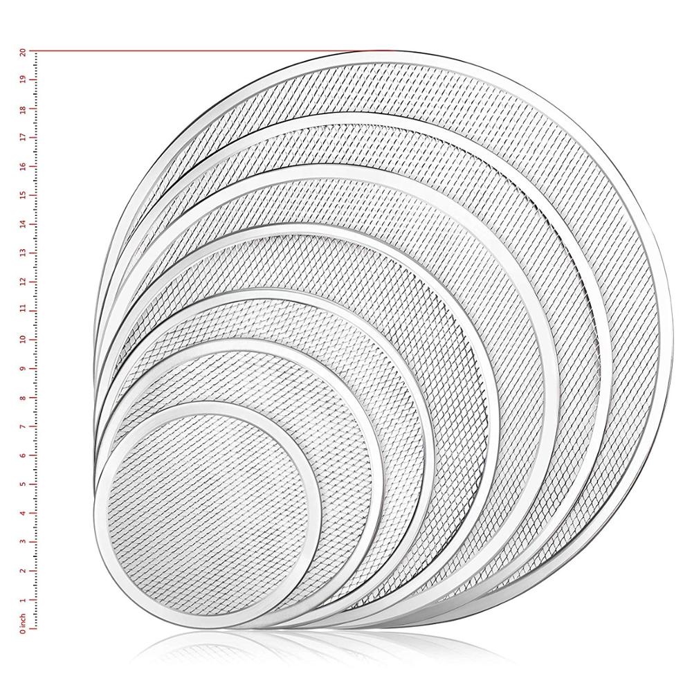 12 Inch Aluminum Pizza Screen Sustainable Food Baking