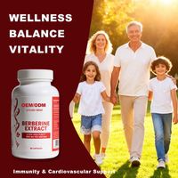 Suplemen Ekstrak Berberin HCL 1800mg Non-GMO untuk Mendukung Imunitas