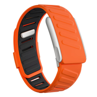 Correa de Repuesto de Silicona Suave para Monitor de Ritmo Cardíaco Whoop 5.0 MG, 25 mm, Hebilla Plegable Ajustable, Pulsera