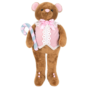 Oso Polar de Navidad, Decoración Navideña, Oso de Peluche Navideño - Product Image 2