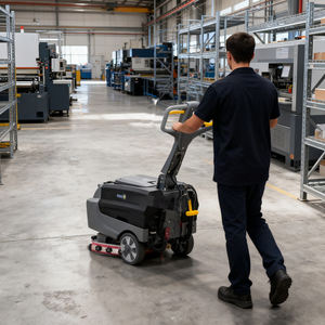 床掃除機小型タイル床スクラバー800Wブラシモーター床 - Product Image 1