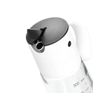 250ml Glass Bottle Stainless Steel Body with PP Lid Gravity Oil <strong>Vinegar</strong> Dispenser <strong>Shaker</strong> for Seasoning Spice Boxed Product - Product Image 3