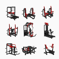Máquina de Ejercicios Multifuncional de Alta Calidad para Fuerza y Espalda, Máquina de Remo de Alta y Baja Resistencia con Carga de Placas de Acero para Fitness