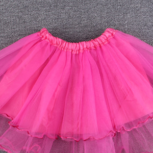 Falda Tutú de Tul para Niñas Starlight, Falda de 3 Capas con Volumen, Cintura Elástica, Disfraz de Ballet para Niñas, Vestido de Fiesta - Product Image 1