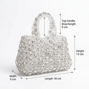 Women Bucket Clutch <b>Bags</b> Diamond-<b>Studded</b> Evening <b>Bag</b> Rhinestone Handbags Wallets Evening <b>Bag</b> for Wedding - Product Image 5