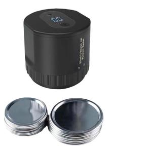 Wholesale Kitchen <strong>Tools</strong> Automatic Kit Food Storage Regular Mouth Jar Lids Electric Jar Vacuum Sealing Machine - Product Image 4
