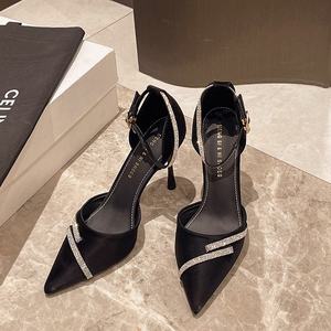 <b>High</b> End Women's Shoes Elegant Fashion Pointed Toe Stiletto Women's <b>Heeled</b> Sandals <b>Sexy</b> Party wedding dress <b>Heeled</b> Sandals - Product Image 5