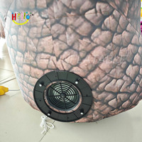 Éléphant gonflable réaliste de défilé d'animal d'éclairage décoratif fait sur commande de partie extérieure à vendre
