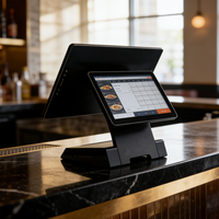 Système de caisse tactile tout-en-un pour restaurant, écran tactile 15,6 pouces, système Windows/Android, tablette Android, machine de caisse POS