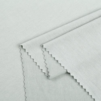 Tissu en jersey de bambou biologique et élasthanne, léger, uni, teint, pour pyjamas, vêtements de détente et vêtements pour bébés