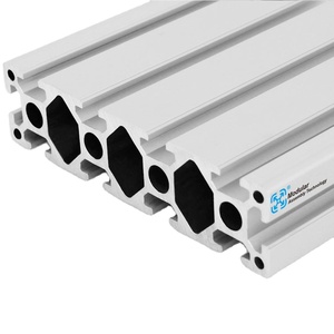 PG40 40X160 10 Slots Zware <span class=keywords><strong>Aluminium</strong></span> Profiel - Product Image 1