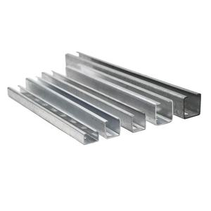 Canal de Acero Galvanizado Ranurado de 41*21 mm y 41*41 mm - Product Image 1