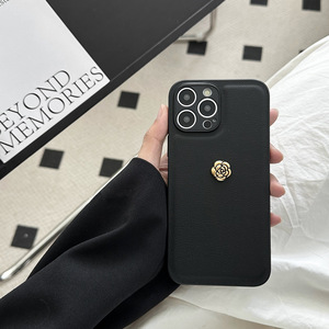 เคสโทรศัพท์หนังเทียมลายดอกคามีเลียลิ้นจี่ยอดนิยมสำหรับ iPhone 15 <span class=keywords><strong>14</strong></span> 13 <span class=keywords><strong>PRO</strong></span> <span class=keywords><strong>MAX</strong></span> - Product Image 5