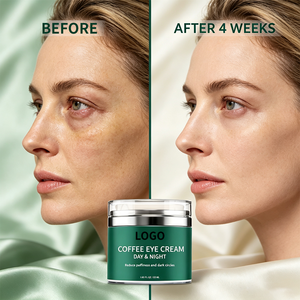 Crema Contorno de Ojos Personalizada China de 55ml con Niacinamida Iluminadora Temporal, GHK, SNAP-8 y Doble Péptidos de Cafeína - Product Image 4