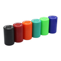 Bocaux à herbes en plastique modernes personnalisables avec logo, hermétiques, avec couvercle à bouton sous vide, pour le stockage de céréales fraîches, accessoires pour fumeurs