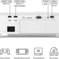 BenQ TK710STi Mini projecteur vidéo DLP 4K HDR 240Hz faible latence 2G RAM prise US FPS Modes de sport lampe LED 3000 Lumens intégré