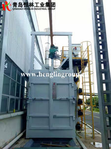 Machine de sablage à crochet de Chine, machine de sablage à suspension, aussi bonne que DISA et <span class=keywords><strong>Wheelabrator</strong></span> - Product Image 4