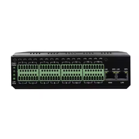 Industrial MQTT Gateway 16 puertos serie a Ethernet TCP IP convertidor RS485 RS232 RS422 servidor con SNMP