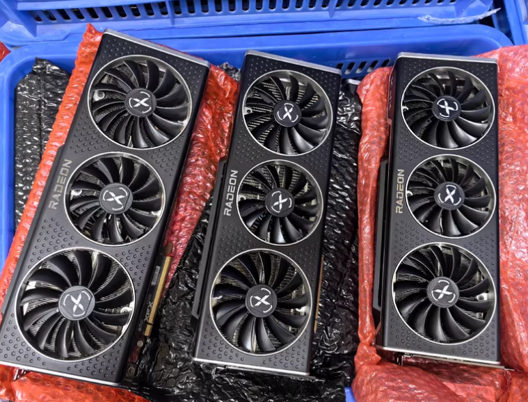 In Stock RX 6800XT Used Fan-Cooled for Efficient Gaming | Alibaba.com